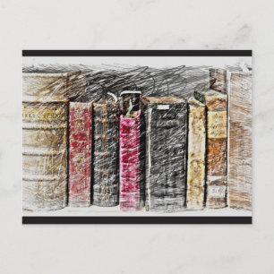 Carte postale Lover livre, carte postale livre