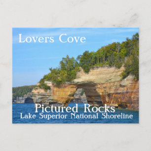 Carte Postale Lovers Cove Pictured Rocks