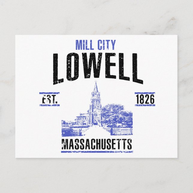 Carte Postale Lowell (Devant)