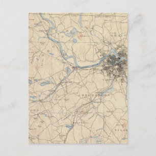 Carte Postale Lowell, Massachusetts