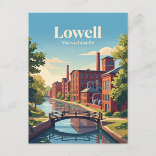 Carte Postale Lowell, Massachusetts