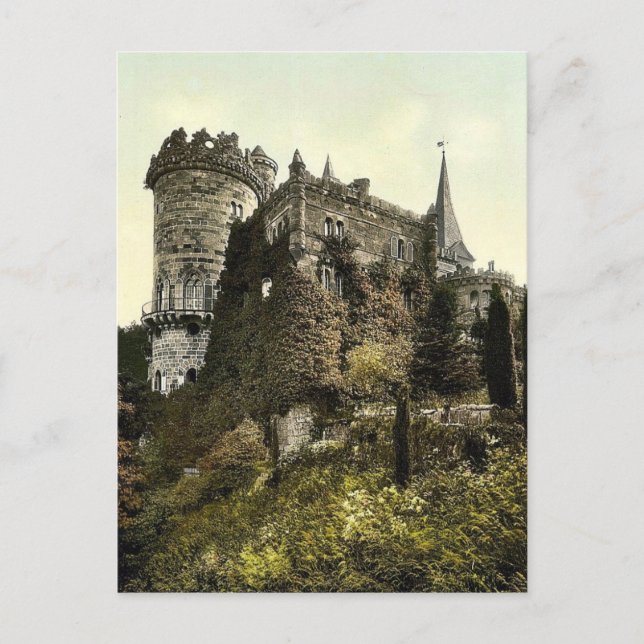 Carte Postale Lowenburg, Wilhelmshohe, Cassel (c.-à-d. Kassel),  (Devant)