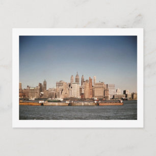 Carte Postale Lower Manhattan, New York, Vintage dans les années