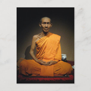 Carte Postale Luang Por Kasem Khemako ... Moine bouddhiste