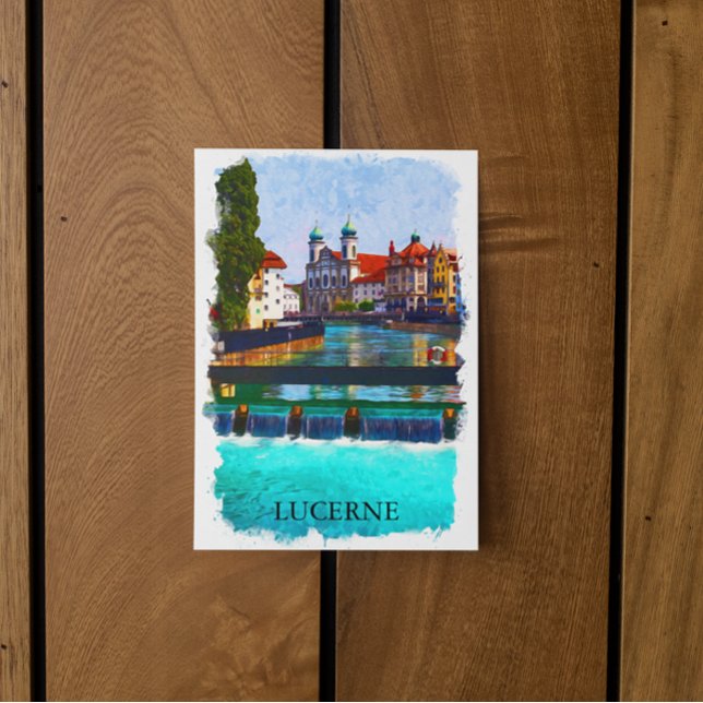 Carte Postale Lucerne Suisse Europe Suisse (lucerne switzerland postcard)