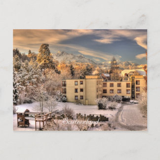 Carte Postale Lucerne Suisse Mont Pilatus HDR Photographie