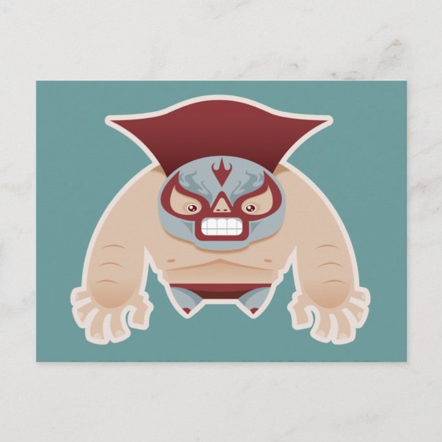 Carte postale Lucha Libre (Devant)