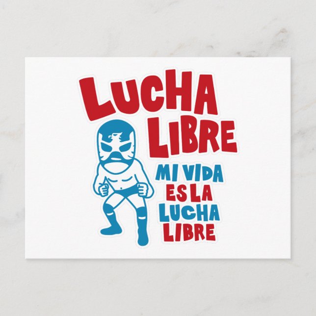 CARTE POSTALE LUCHA LIBRE#89 (Devant)