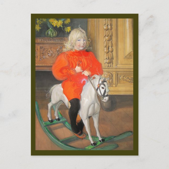 Carte Postale Lucia Day Rockinghorse (Devant)