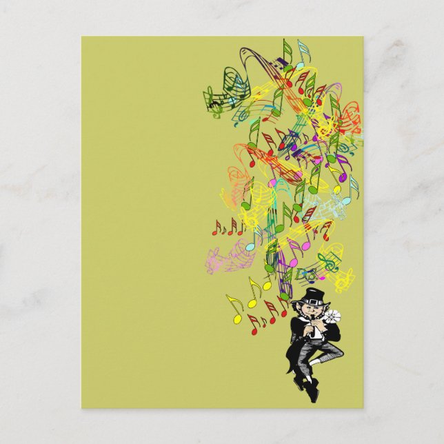 Carte Postale Lucky Leprechaun (Devant)