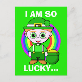 Carte Postale Lucky Leprechaun Custom Saint Patrick's Day