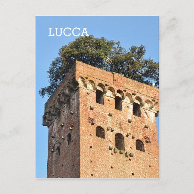 Carte Postale Lucques, Italie (Devant)