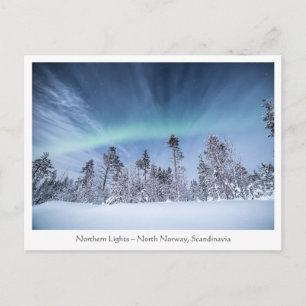 Carte Postale Lueurs boréales Norvège