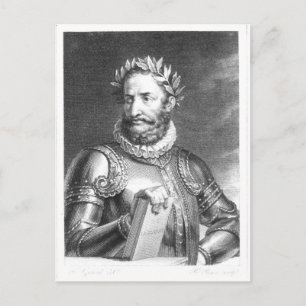 Carte Postale Luiz Vaz de Camoes gravé par B. Roger