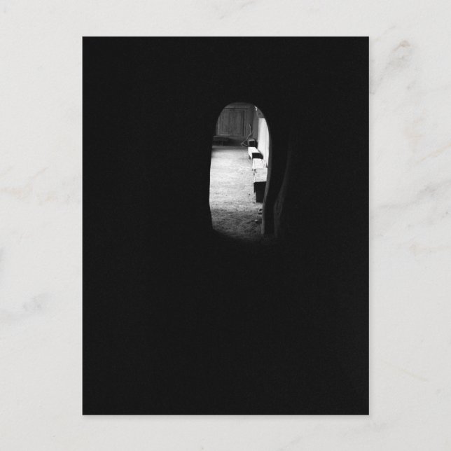 Carte Postale Lumière à l'extrémité du tunnel (Devant)