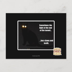 Carte Postale Lumière à l'extrémité du tunnel