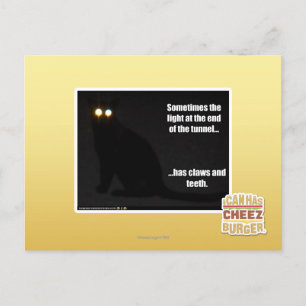 Carte Postale Lumière à l'extrémité du tunnel