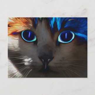 CARTE POSTALE - Lumière à l'intérieur