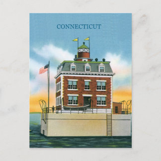 Carte Postale Lumière Connecticut New London Ledge