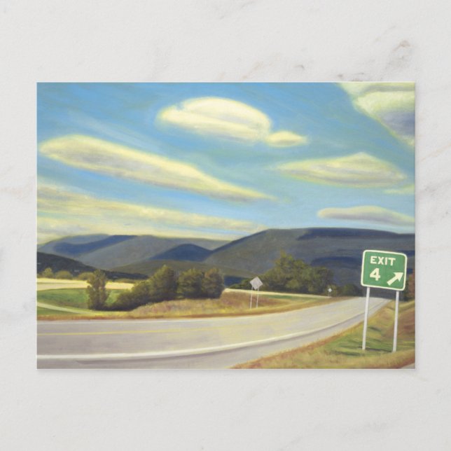 Carte Postale Lumière du jour dans le Vermont (Devant)