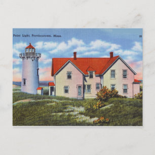 Carte Postale Lumière du point de course, Provincetown, Massachu