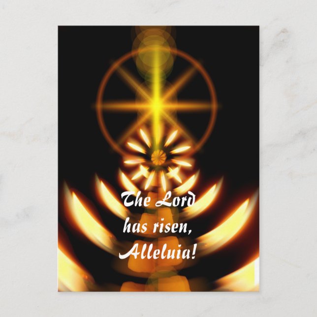 Carte Postale Lumière du Seigneur (Devant)