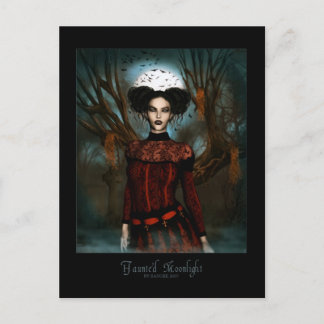 Carte Postale Lumière Lune Hantée