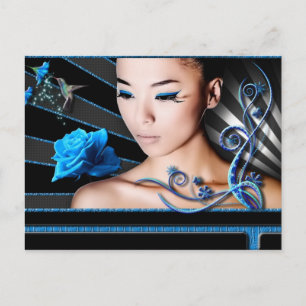 Carte postale lumière postkarte