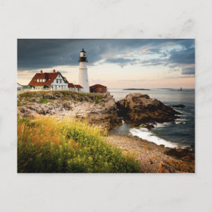 Carte Postale Lumière tête Portland   Cape Elizabeth ME