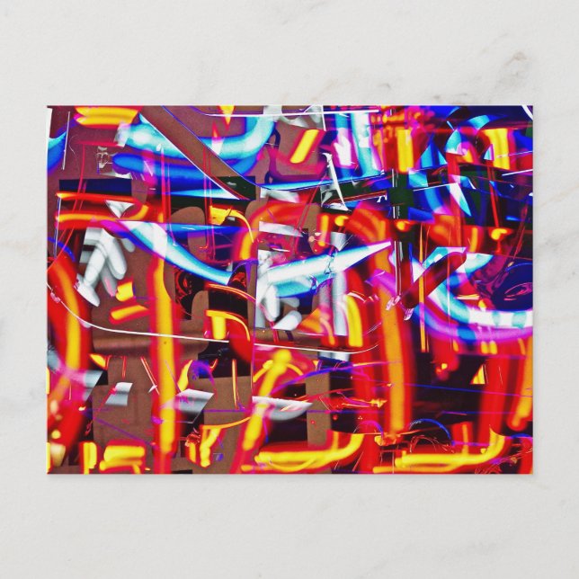 Carte Postale lumières brisées (Devant)