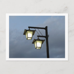 Carte Postale Lumières de la rue à Tokyo : Nezu