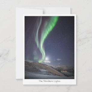 Carte Postale Lumières du Nord