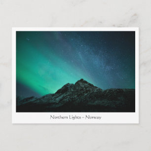 Carte Postale Lumières du Nord