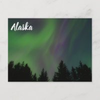 Lumières du Nord sur l'Alaska