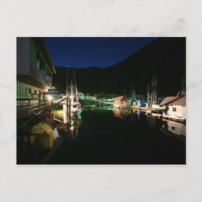 Carte Postale Lumières nocturnes (Devant)