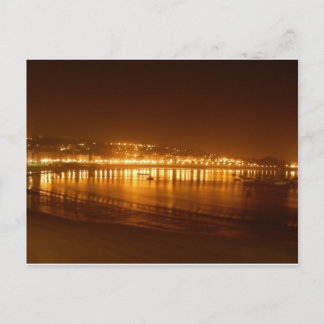 Carte Postale Lumières nocturnes San Sebastian