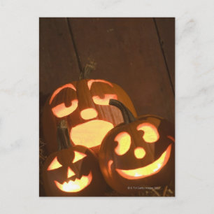 Carte Postale Lumineuse jack-o'lanternes 2