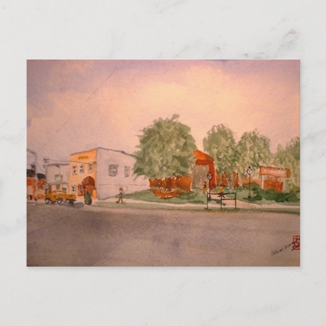 Carte Postale "Lundi matin à Munfordville" (Devant)