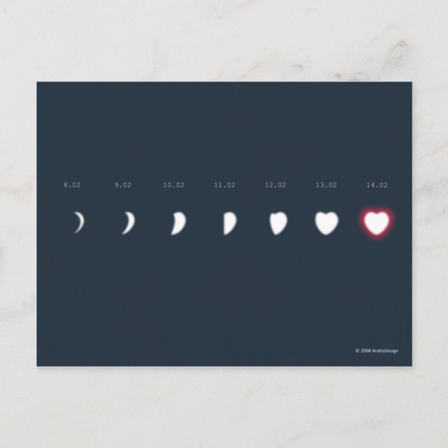 Carte Postale Lune... (Devant)