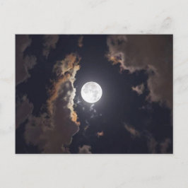 Carte Postale Lune brillante