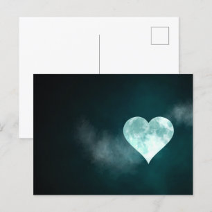 Carte Postale Lune cardiaque complète