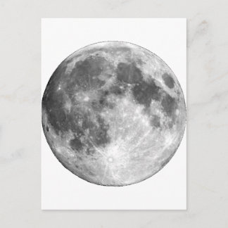 Carte Postale LUNE DE LA PLANÈTE TERRE (système solaire) ~