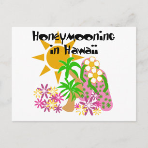 Carte Postale Lune de miel à Hawaii