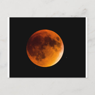 Carte Postale Lune de sang