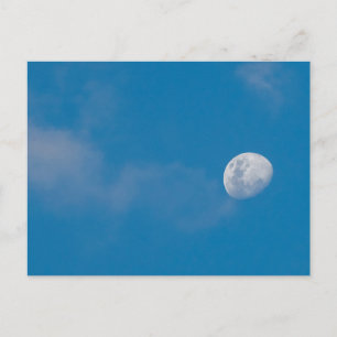 Carte Postale Lune du matin Zambie, Afrique