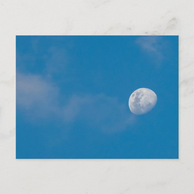 Carte Postale Lune du matin | Zambie, Afrique (Devant)