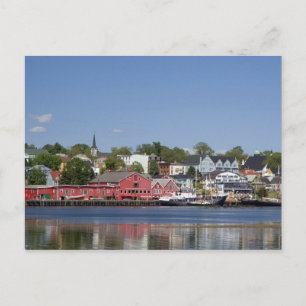 Carte Postale Lunenberg, Nouvelle-Écosse, Canada. 4