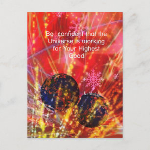 Carte Postale L'univers fonctionne pour vous