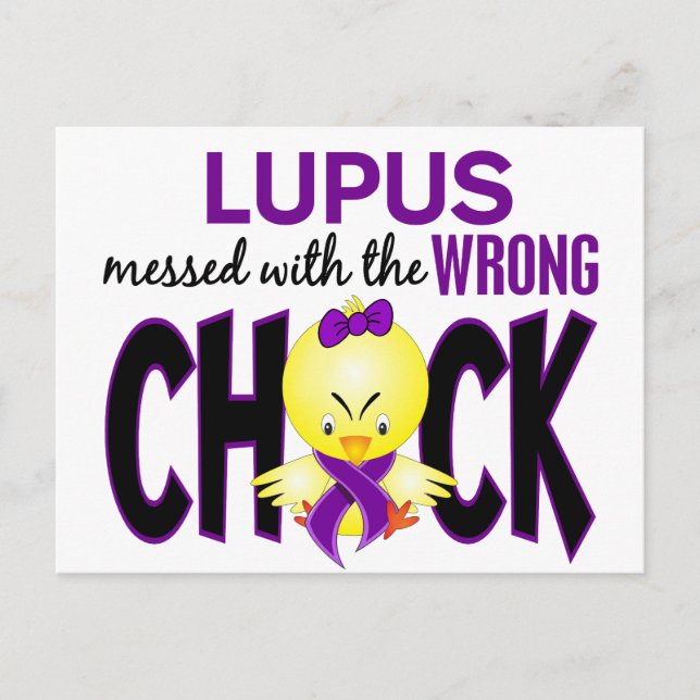 Carte Postale Lupus A Mis Au Courant Avec Le Mauvais Chick (Devant)