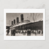 Lusitania arrive New York City 1907